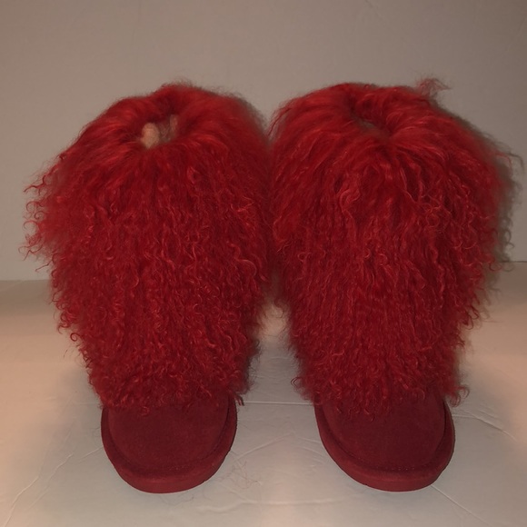 Shoe Red Bearpaws Bearpaw Women's Boo Winter Boots (1854W 614